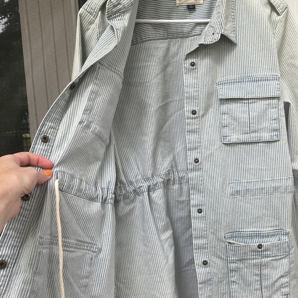 Universal thread, jean jacket, striped - Picture 3 of 6